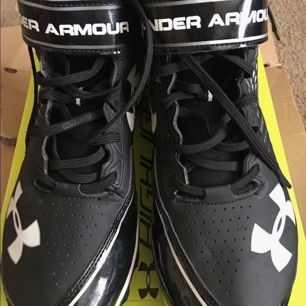 Under Amour football cleats mid